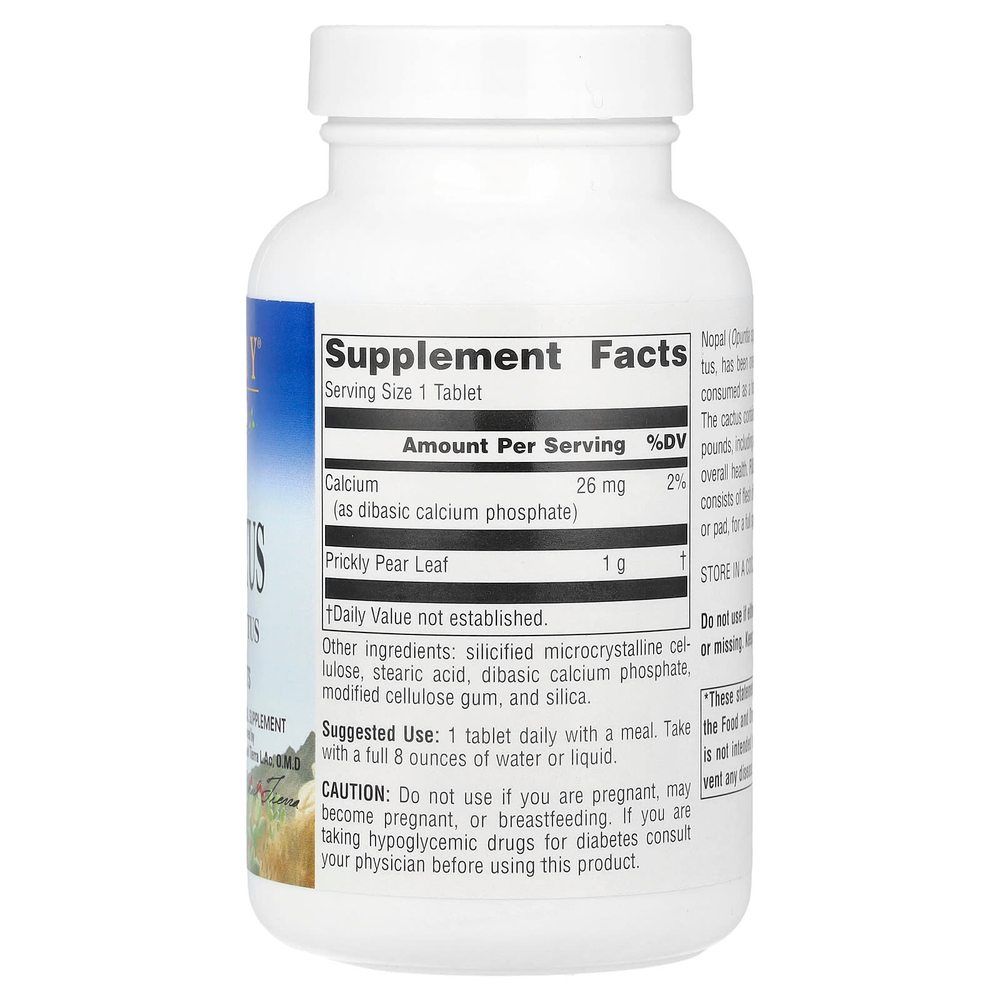 Planetary Herbals, Full Spectrum™, кактус, 60 таблеток