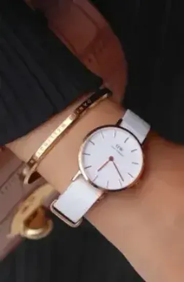 Наручные часы с браслетом Daniel Wellington (часы DW00100313 + браслет DW00400003)