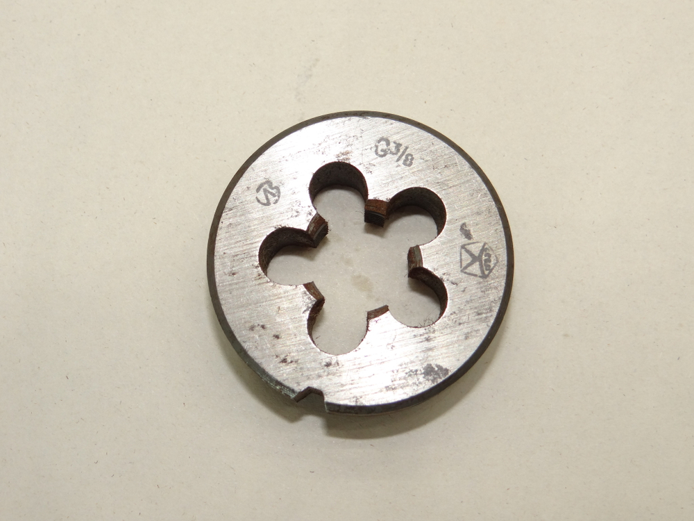 Плашка G 3/8" трубная d=45мм