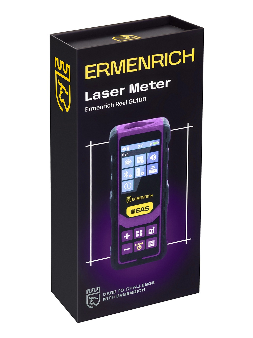 Лазерная рулетка Ermenrich Reel PRO GL100