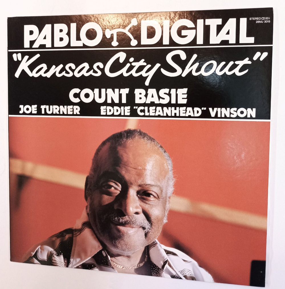 Винтажная виниловая пластинка LP Count Basie, Joe Turner, Eddie CleanHead Vinson Kansas City Shout (Japan 1980)