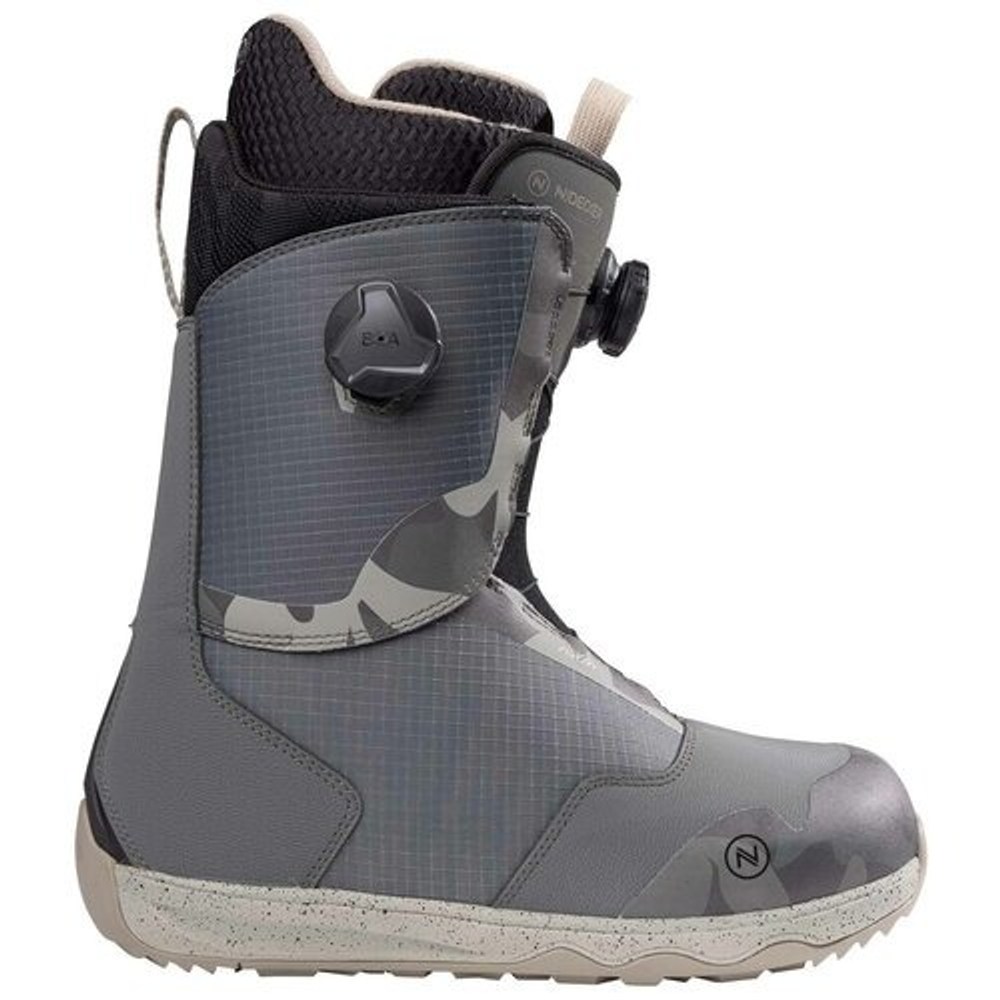 Ботинки для сноуборда NIDECKER 2022-23 Rift Gray Camo (US:9,5)