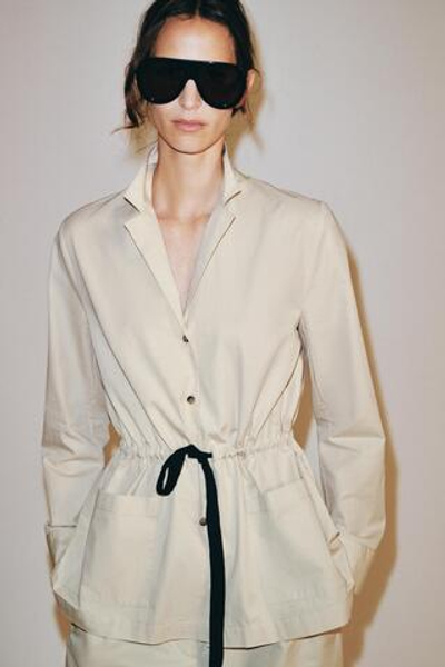 РУБАШКА С ЗАВЯЗКАМИ — ZW COLLECTION — ZARA