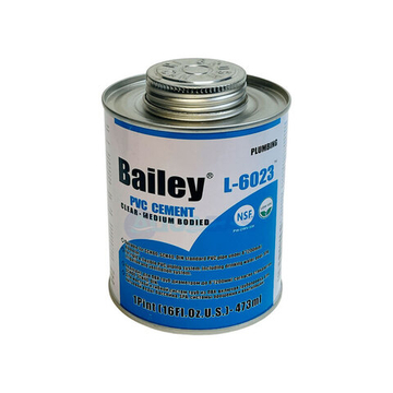 Клей для труб ПВХ Bailey L-6023, 473 мл
