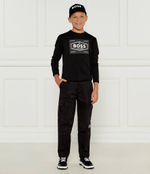 Лонгслив BOSS Kidswear - черный(J51221)