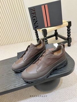 Слипоны коричневые от Zegna BP5-450786