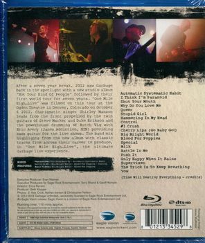 Garbage / One Mile High... Live (Blu-ray)