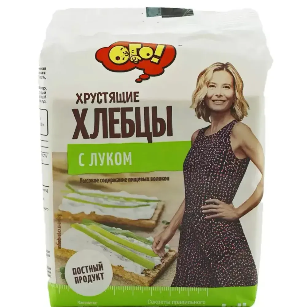 Хлебцы Ого! С луком 75г