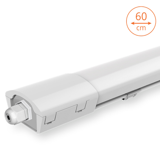 Светильник LED WPL18-6.5K60-01 18Вт 6500К IP65 2340Лм матовый соединяемый в линию 670x60x35мм WOLTA