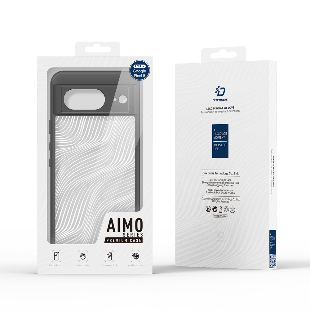 Тонкий чехол с мягкими рамками от Dux Ducis для смартфона Google Pixel 8, серия Aimo Series Case