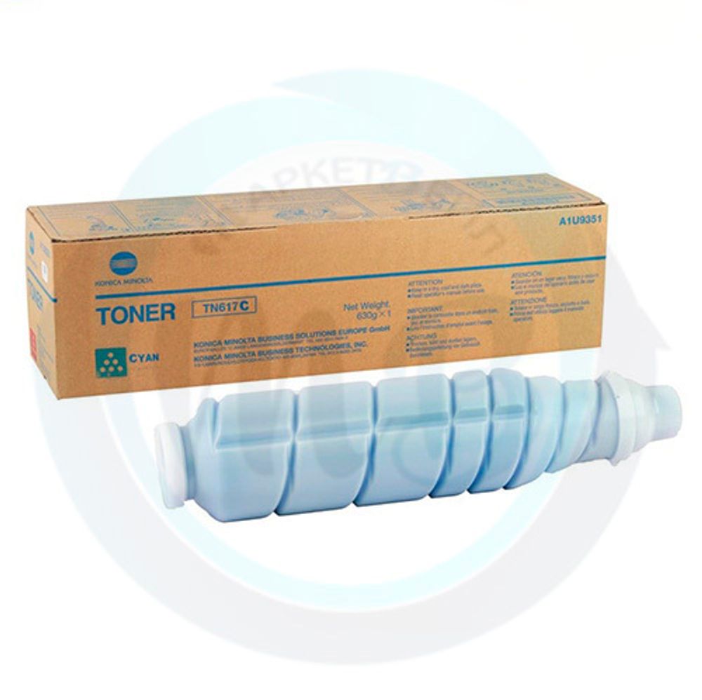 Тонер-картридж TN-617C Konica-Minolta bizhub PRESS C70hc голубой A1U9451
