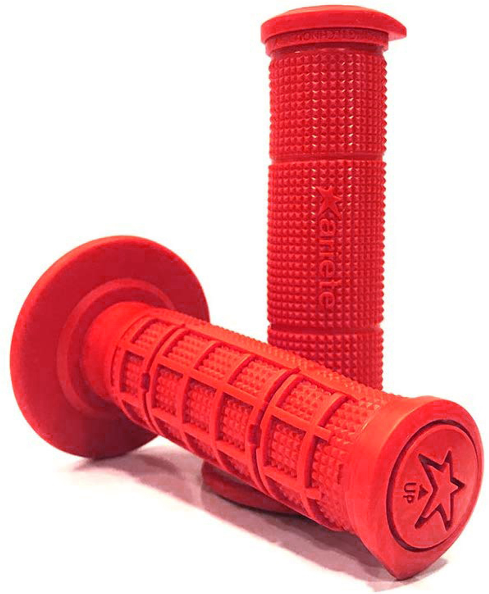 Ручки руля ARIETE UNITY HALF WAFFLE, красный 02621/A-R