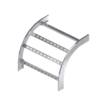 Угол вертикальный внешний 90 градусов 100х200, R300, 1,5 мм, AISI 304