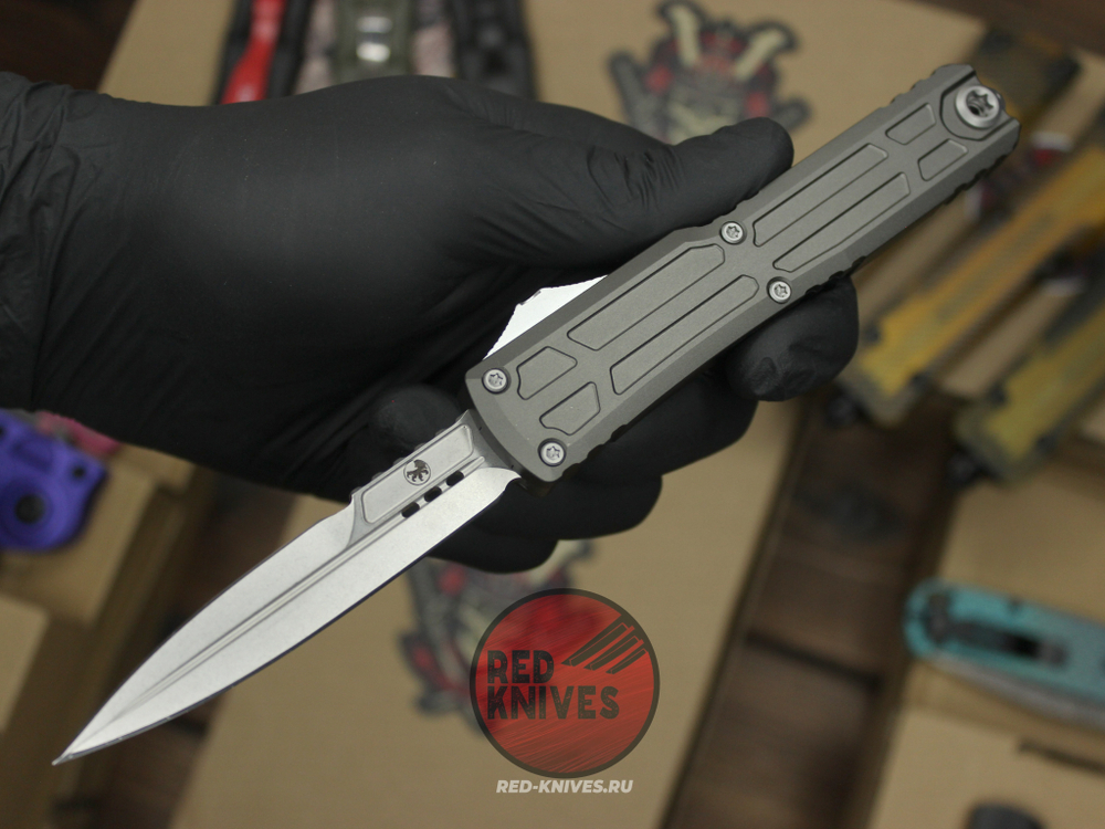Нож Microtech Ultratech EX-ZBP Natural Clear Handle 1120EX-10APNCS