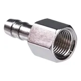 Переходник FUBAG 1/4"F на елочку 8 мм с обжимным кольцом 11 х 13 мм, (блистер 1 шт) — фото 5