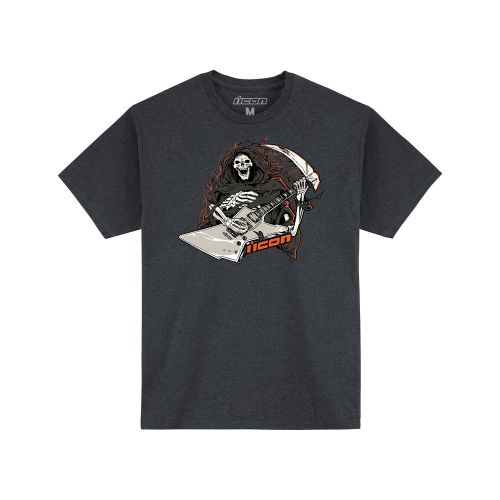 Купить Мотофутболка Футболка Icon Grim Shredder Tee / Серый