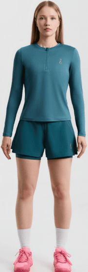 Футболка с длинным рукавом женская 7/6 Maya Longsleeve - Hydro