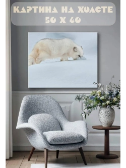 Картина на стену 40 X 50 Зверь