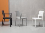Кресло пластиковое Scab Design Emi, антрацит