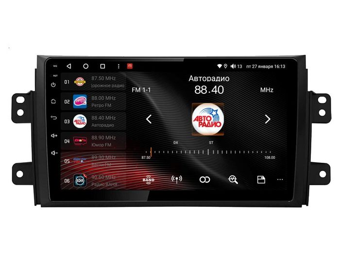 Магнитола для Suzuki SX4 2006-2014 - Vaycar VA75-0124 на Android 13, Быстрая, 4G SIM-слот