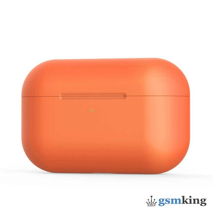 Silicone Case for Apple AirPods Pro 1 & 2 Orange (Оранжевый)