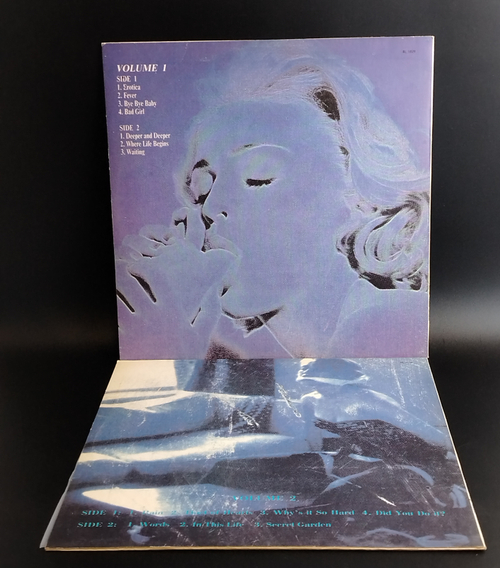 2 LP Madonna - Erotica. Volume 1 / Volume 2. 2 Виниловые пластинка 12 дюймов