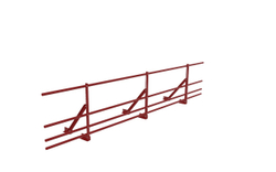 Кровельное ограждение Fachmann KO/ECO/SN-600-2-3000 Фальцевый крепеж RAL