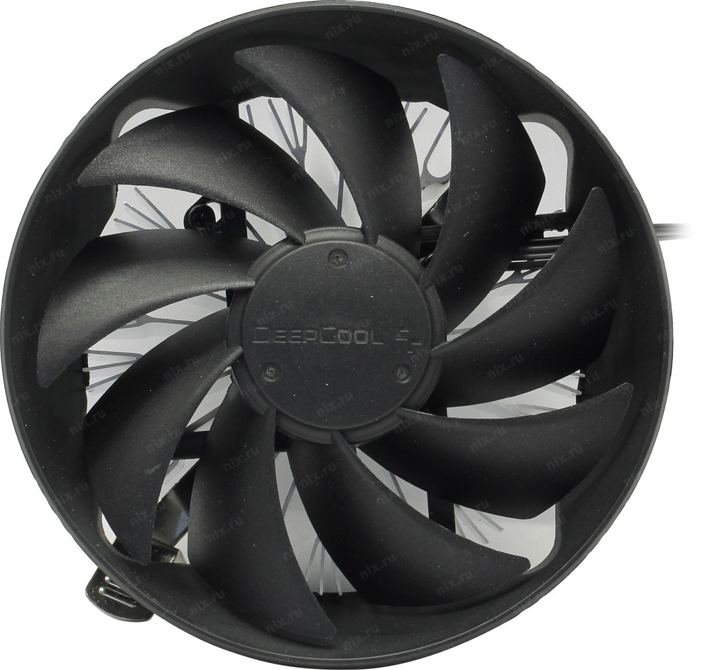Охладитель Deepcool <DP-MCAL-HT> GAMMA HUNTER (3пин, 775/1155, 21дБ, 1600об/мин, Al)
