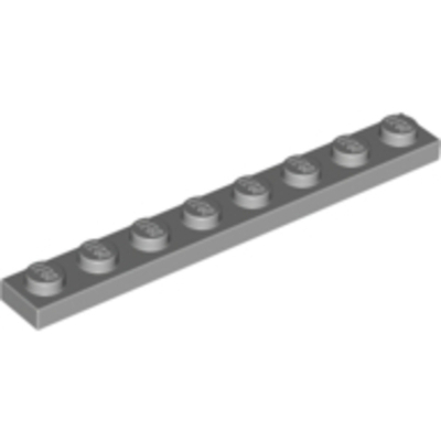 Lego Плитка 1x8 (светло-серый) 3460 / 4211425