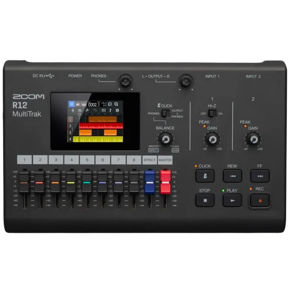 Zoom R12 Black