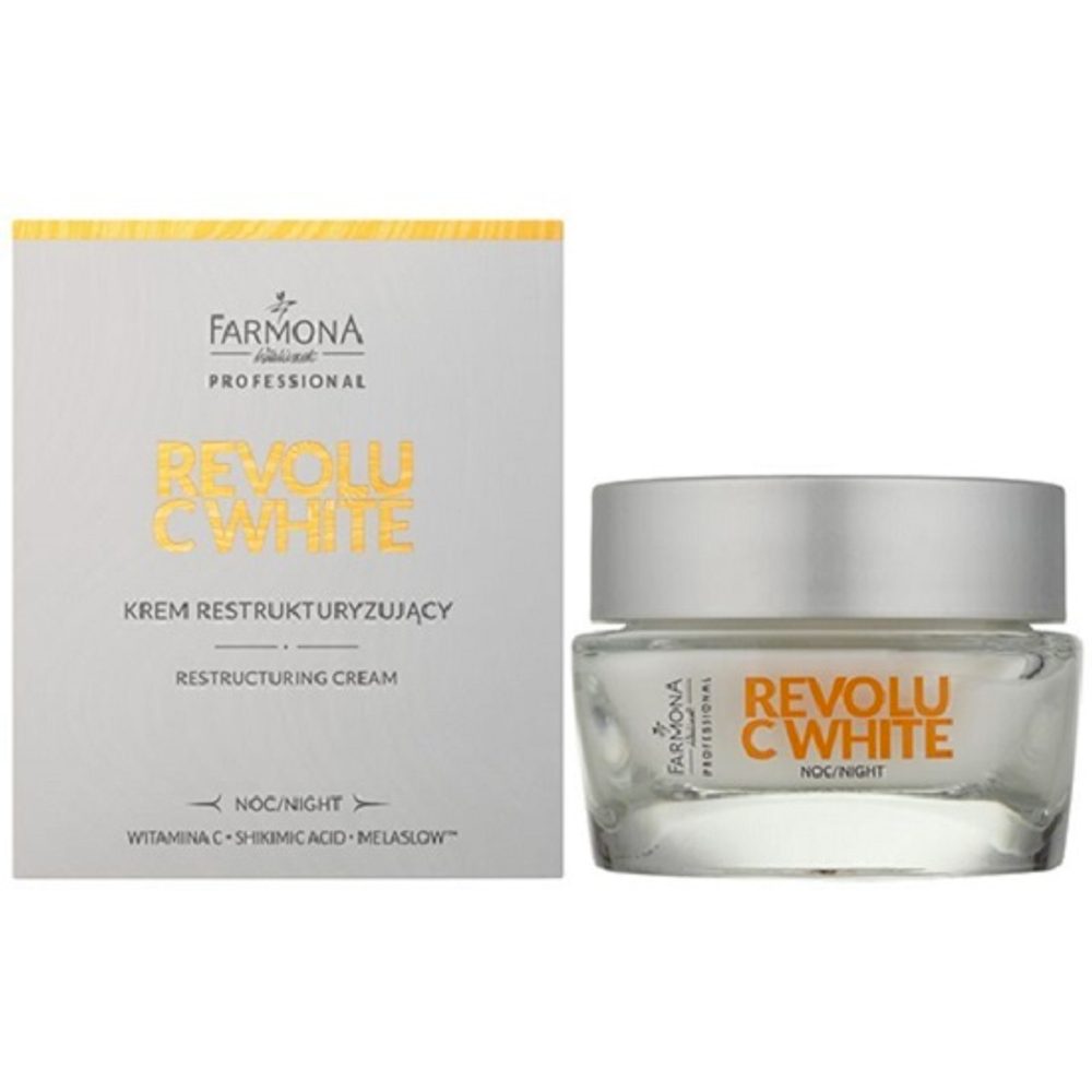 Крем ночной восстанавливающий Farmona Professional Revolu C White 50мл