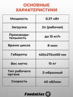 Машина тестомесильная Foodatlas HO-2