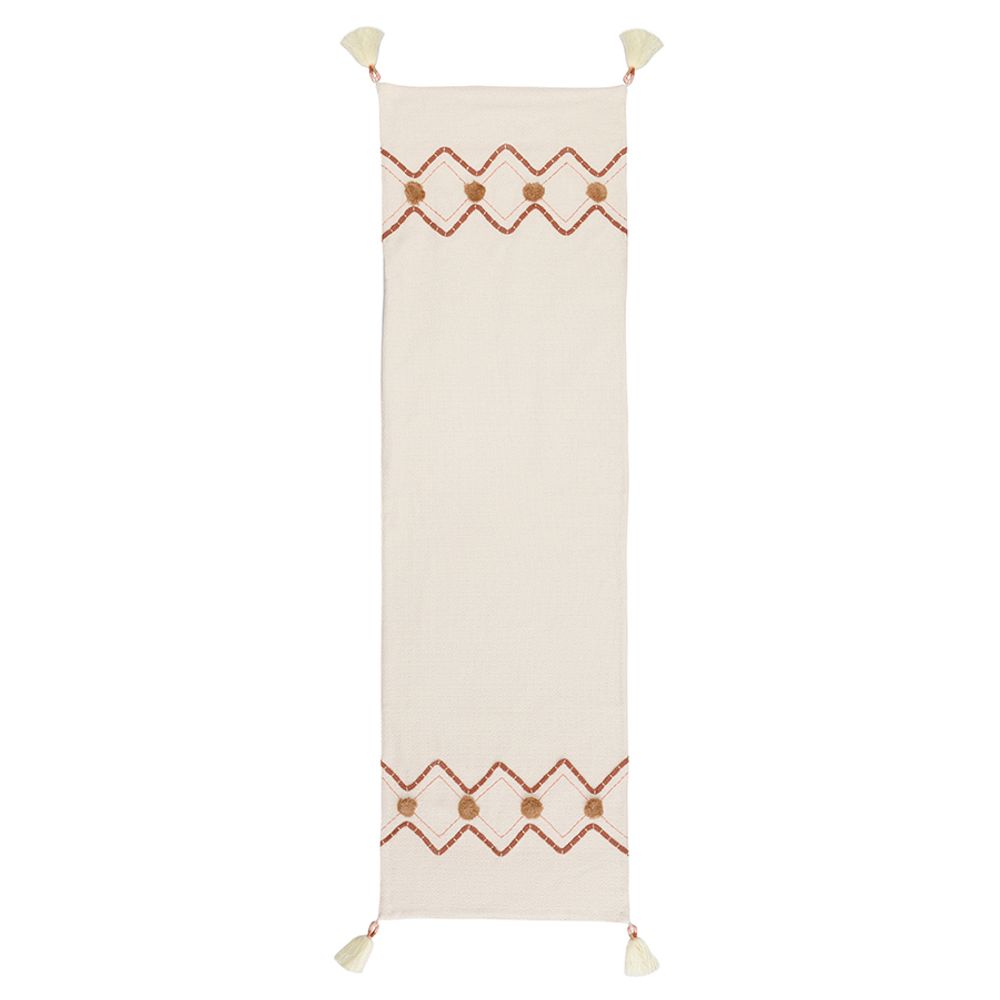 Дорожка на стол с вышивкой Geometry из коллекции Ethnic, 45х150 см