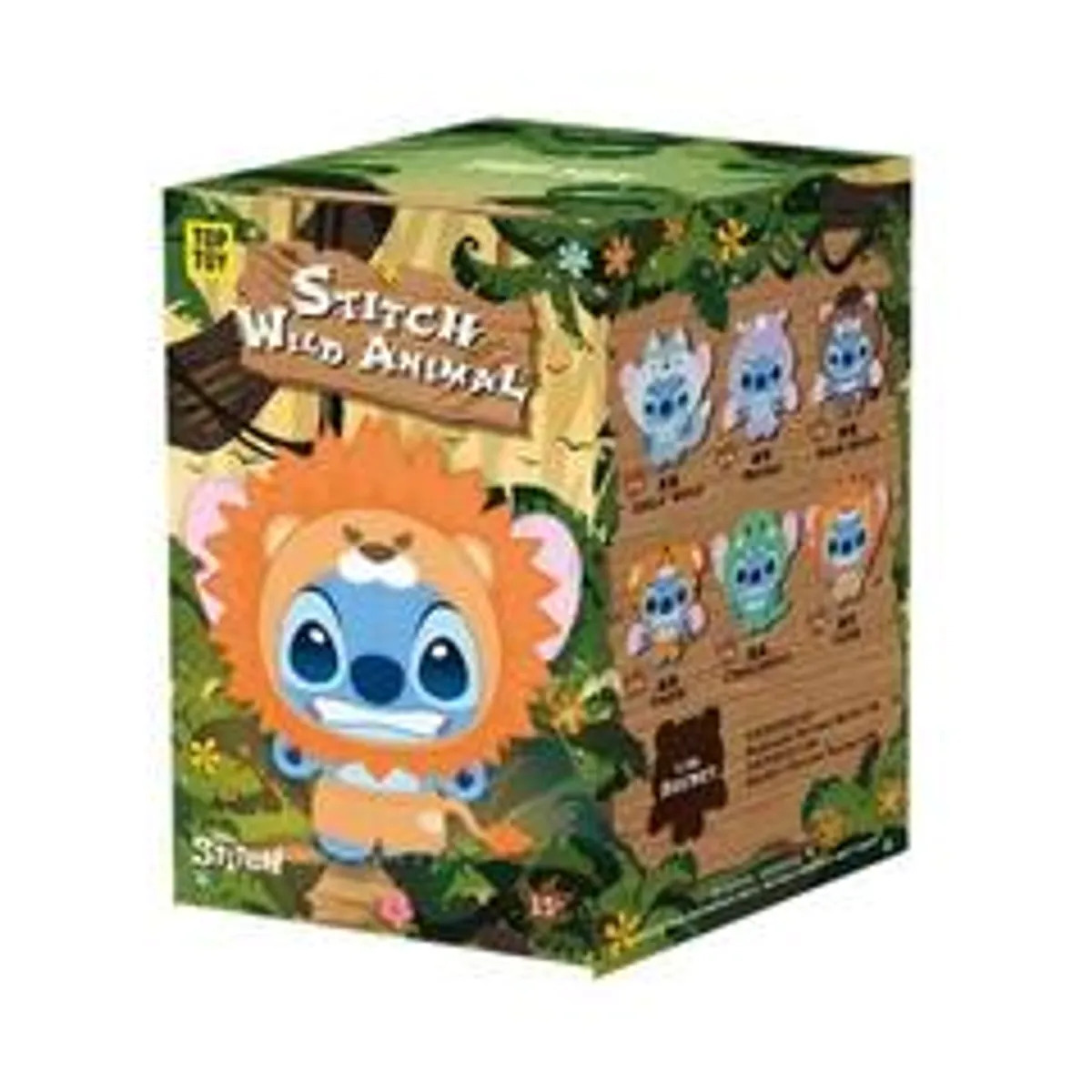 Случайный плюшевый брелок TOP TOY Disney Lilo & Stitch: Wild Animals