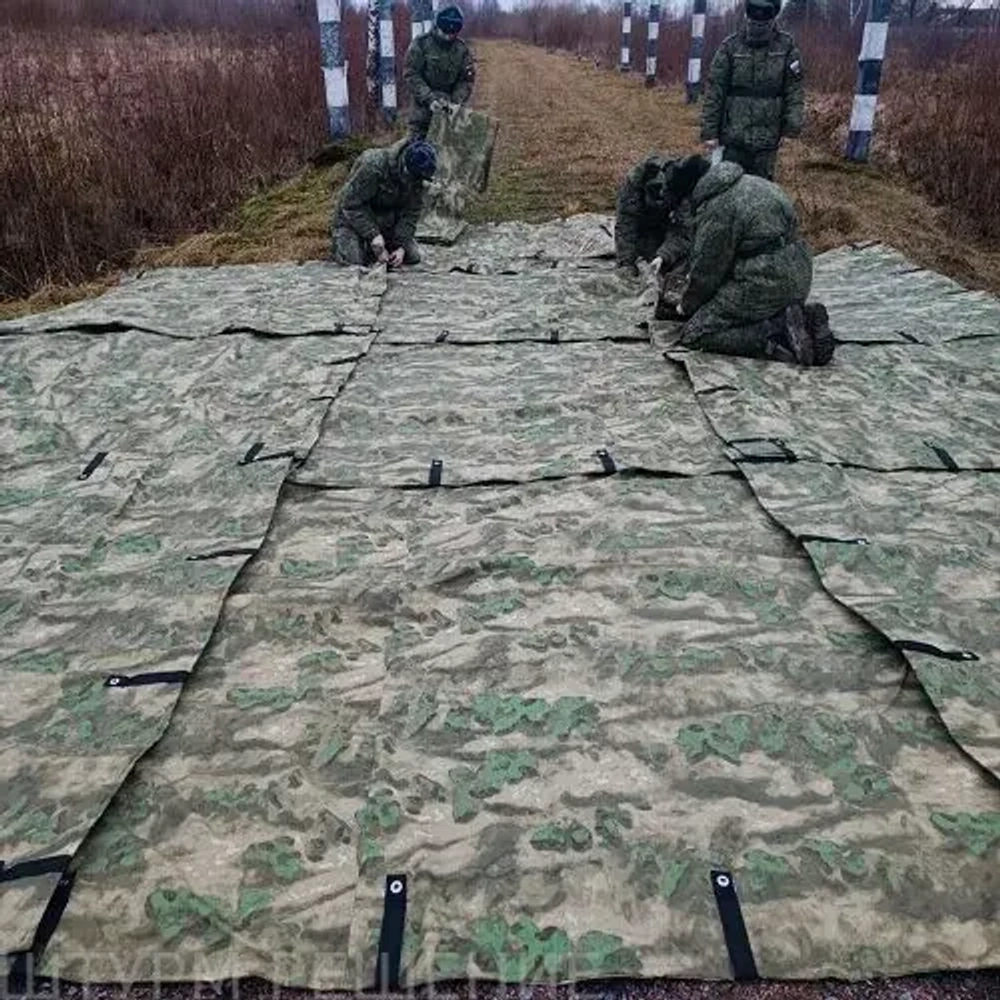 Модульное укрытие от тепловизионных средств разведки