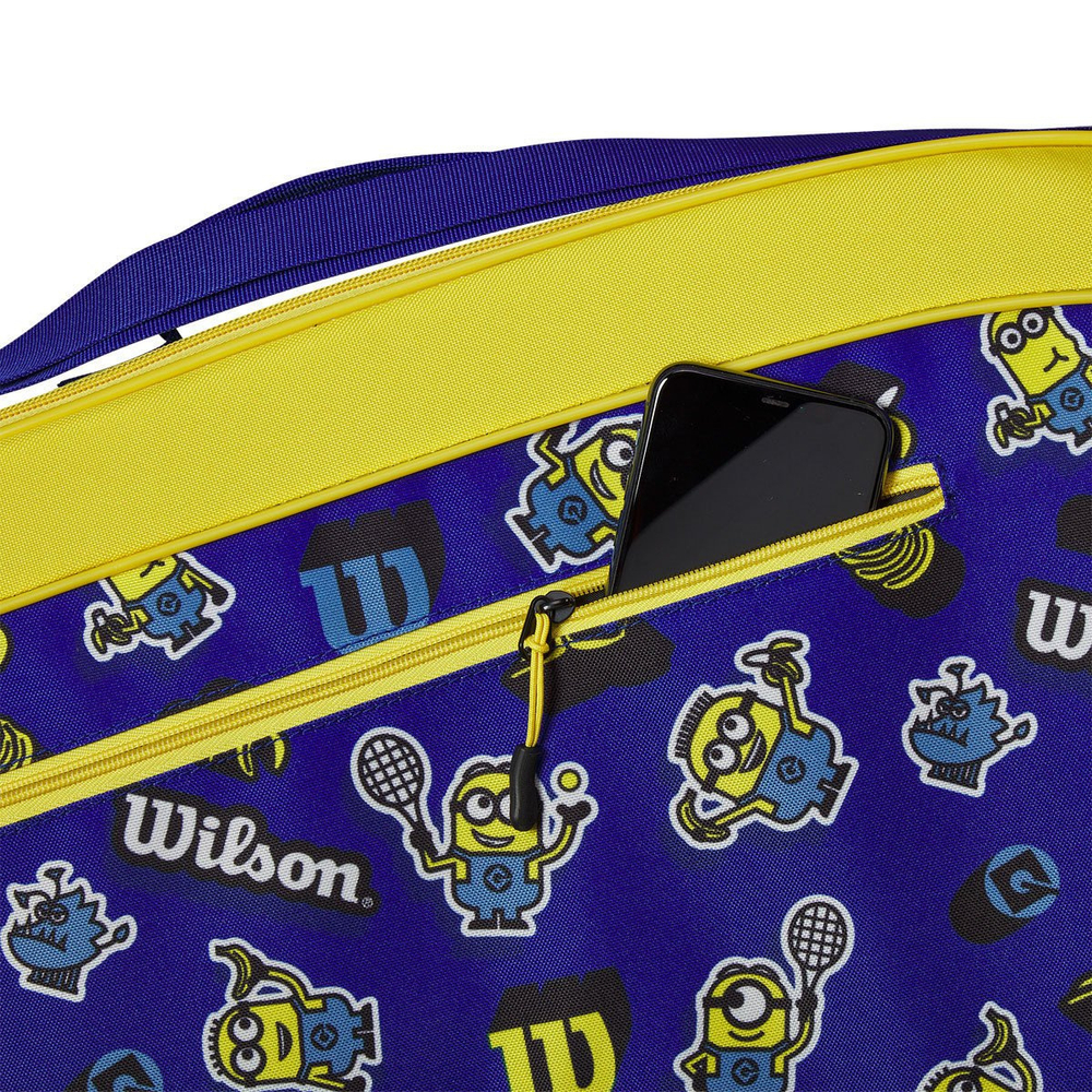 Чехлы для тенниса WILSON MINIONS 3 0 TEAM 6 PACK .