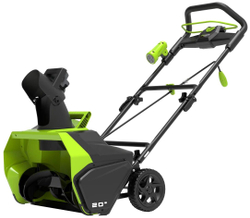 Снегоуборщик GREENWORKS GD40SB 40В,51см,б/щ,1хАКБ 4Ач и ЗУ (2600607)