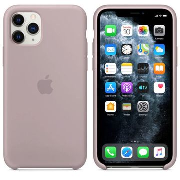 Чехол Silicone Case для Apple iPhone 11 Pro Max Case Pink Sand