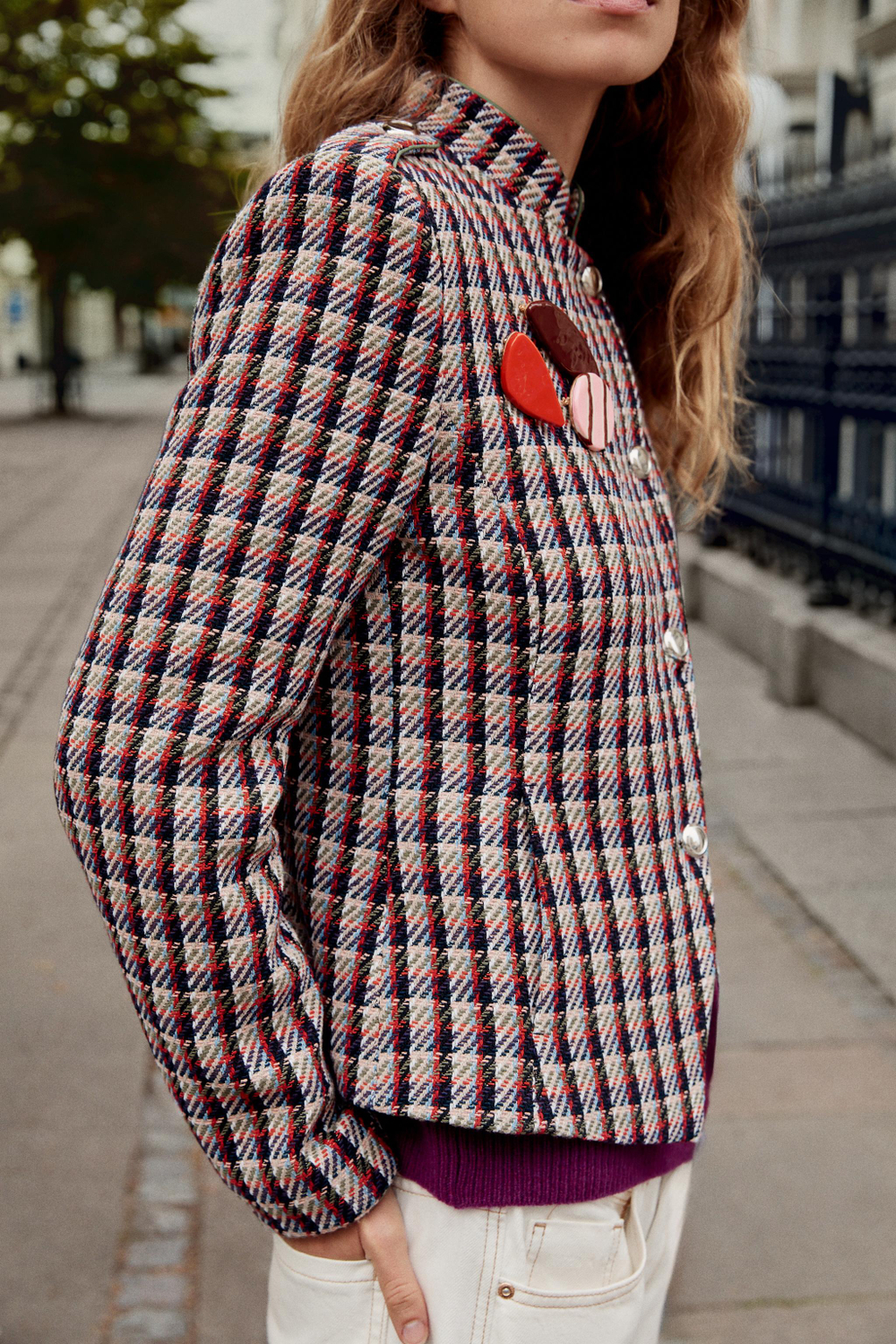 ДВУБОРТНЫЙ ФАКТУРНЫЙ БЛЕЙЗЕР — ZARA