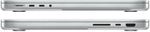 Ноутбук Apple MacBook Pro 14" A2442 (MKGR3X/A) 14"/Apple M1 Pro/RAM 16GB/SSD 512GB/14 Core GPU/3024*1964/Retina/Mac Os/Подсветка кл-ры: нет/серебристый. Состояние: B1
