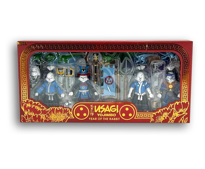 Фигурка NECA Usagi Yojimbo: Year of the Rabbit Box Set (4-Pack)
