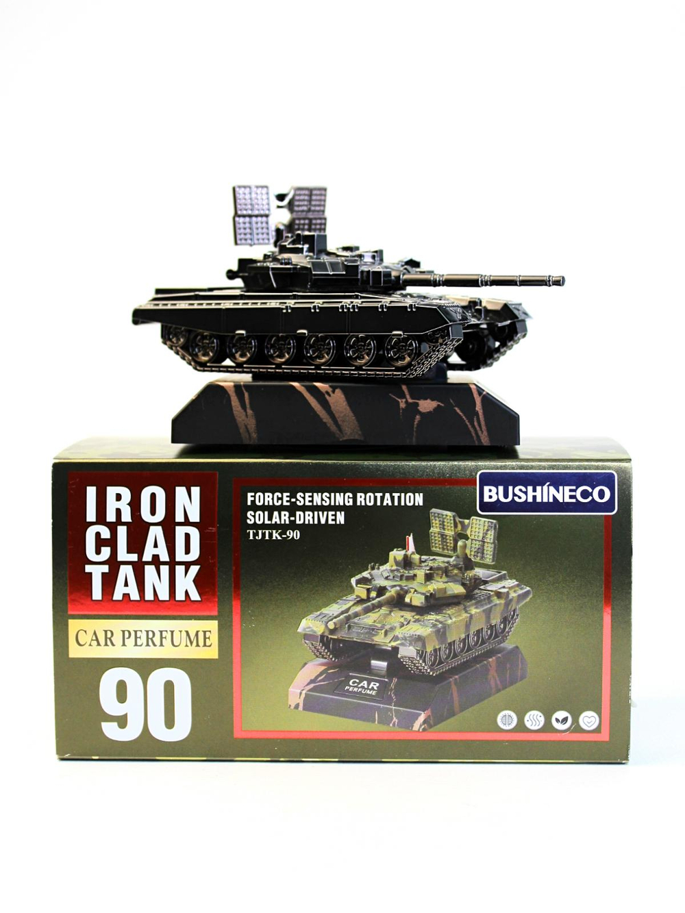 Сувенир "TANK" на солнечной батарее с ароматом Ocean (Океан)
