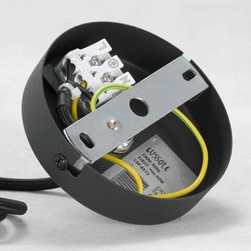 Подвесной светильник 1*E27 LSP-8573 черный Middletown Lussole