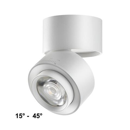 358947 OVER NT22 418 белый Светильник накладной светодиодный IP20 LED 4000К 18W 220V EDDY