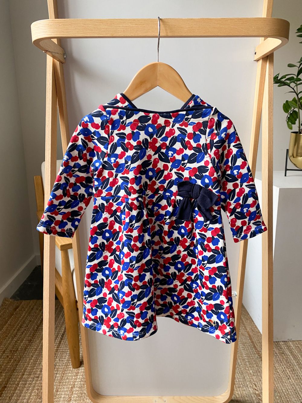 Хлопковое платье Petit Bateau, 86