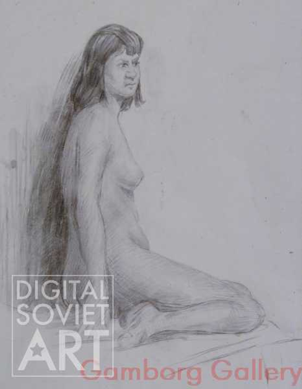 Житков Роман Филиппович (1907-1999) - эротическое искусство русского художника