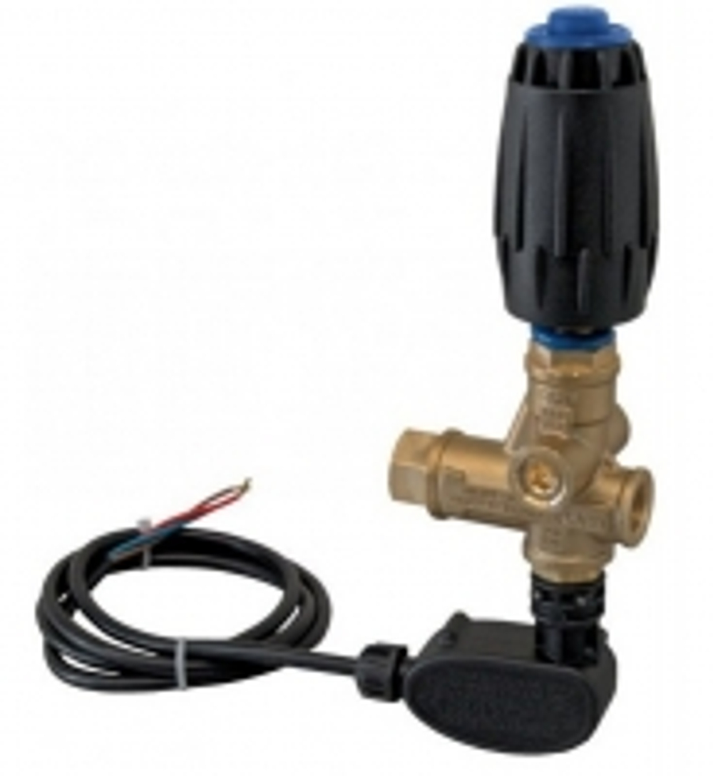 Tecomec VRT3 Регулятор давление c м/выключателем 250 бар 3/8"F-3/8"F-2x3/8"F, 40 л/мин,
