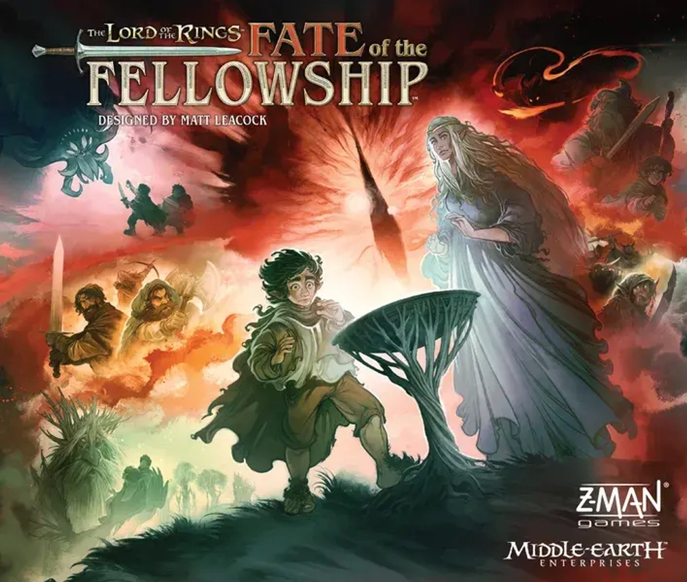 Lord of the Rings: Fate of the Fellowship - настольная игра