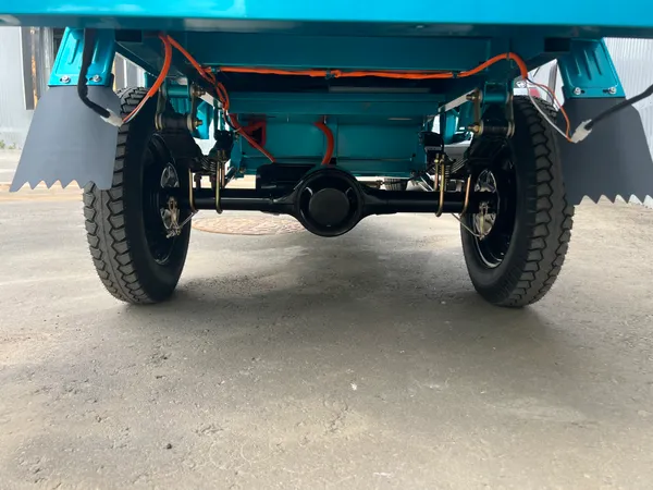 Грузовой электрический трицикл IKINGI CARGO PRO Q05 2000W (60V/45Ah) - Бирюзовый фото №17
