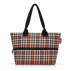 Сумка shopper e1 glencheck red